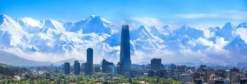 The majestic Andes form a stunning backdrop for Santiago de Chile