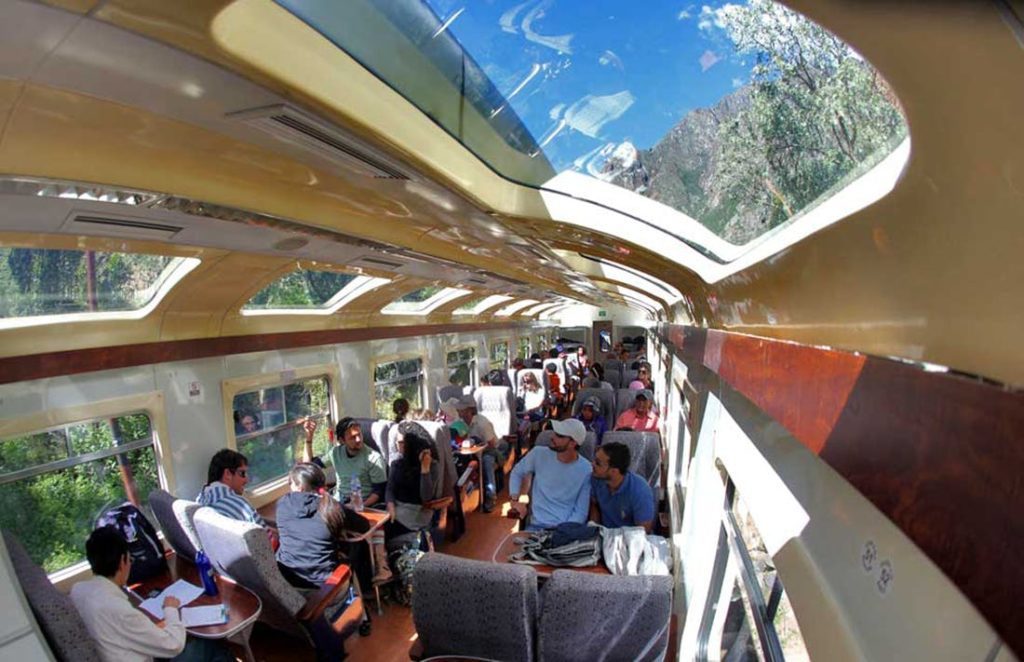 Our Machu Picchu tours offer a range of train and transport levels