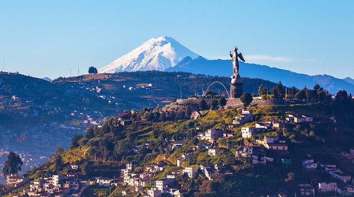 Quito, Volcanoes and the middle of the world