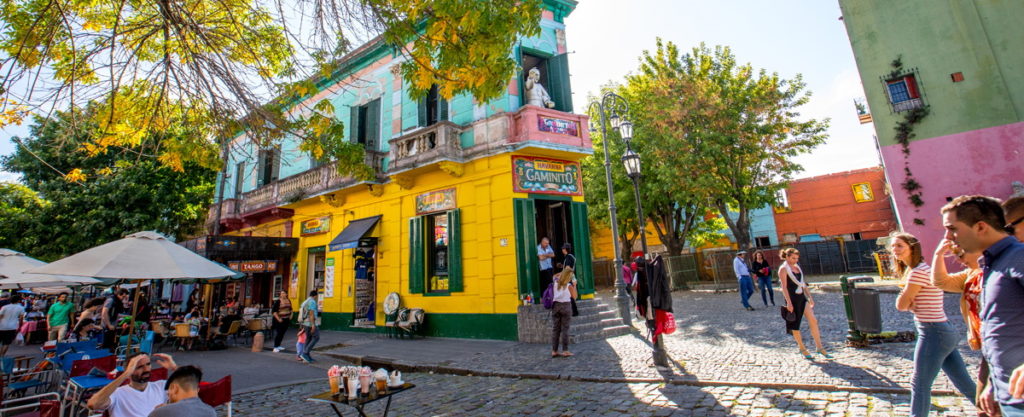 So much energy and character in the Boca district of Buenos Aires