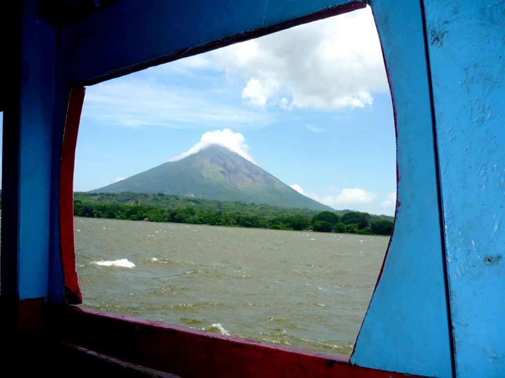 The ferry out to Ometepe island is an experience in itself