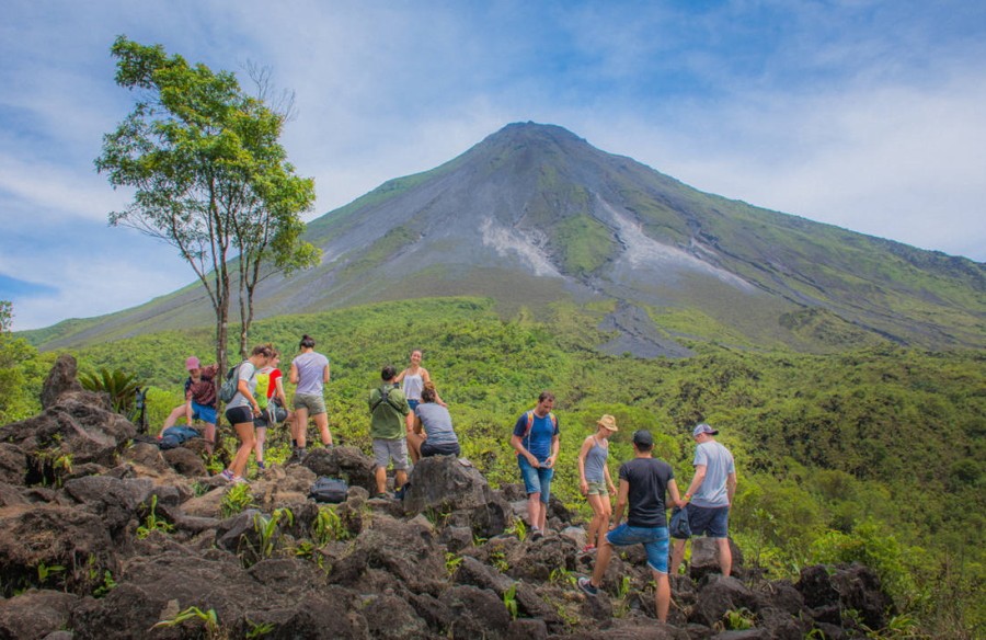 The views around the Arenal volcano are amazing, get out into the foothills