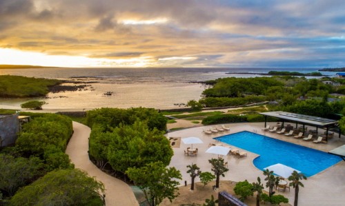 This 5 star Galapagos hotel has the perfect location