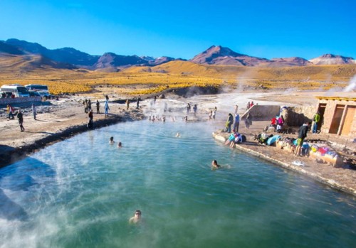 Take a dip in the hot springs on one of your Atacama tours
