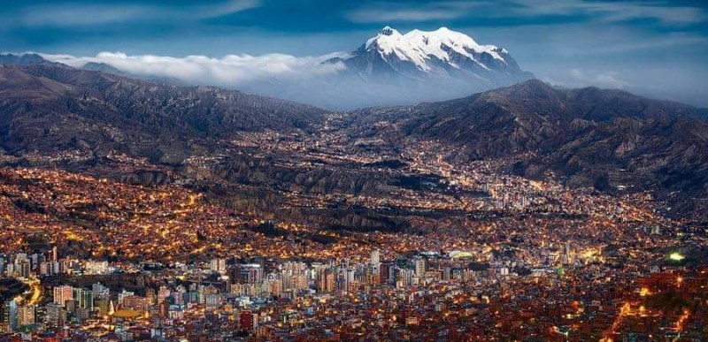 La Paz, the highest capital city in the world