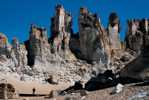 The spectacular Moon Valley close to San Pedro de Atacama