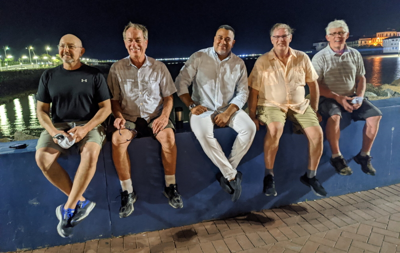 The male portion of the Morken group with our local guide Armando on a Panama / Colombia combo