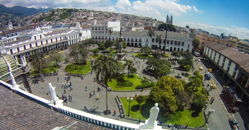 Quito is blessed with some very impressive colonial squares