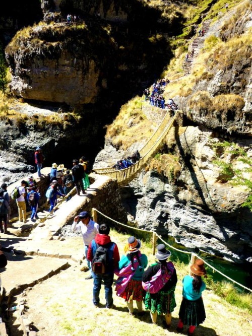 Qeswachaka Inca rope bridge