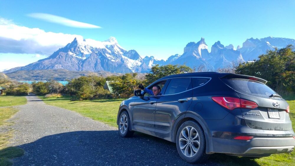 Road trip in Torres del Paine, Chile