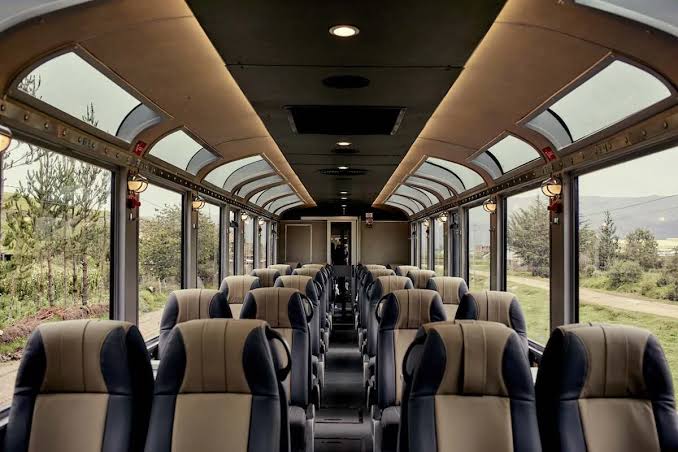 This is the Inca Rail competition to the Vistadome train.
