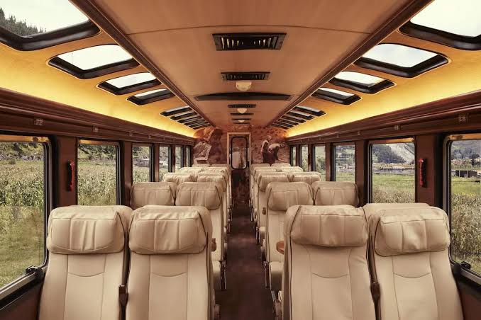 The voyager service is Inca Rails most economic train to Machu Picchu.