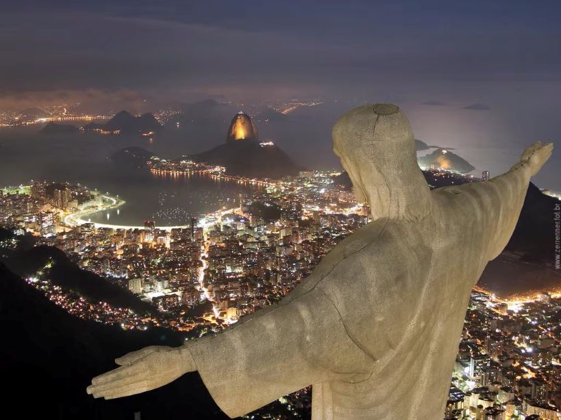 The views over Rio de Janeiro from the Corcovado statue are amazing.